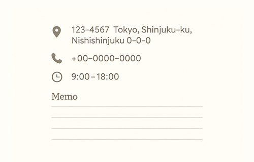 ペット業界関連名刺